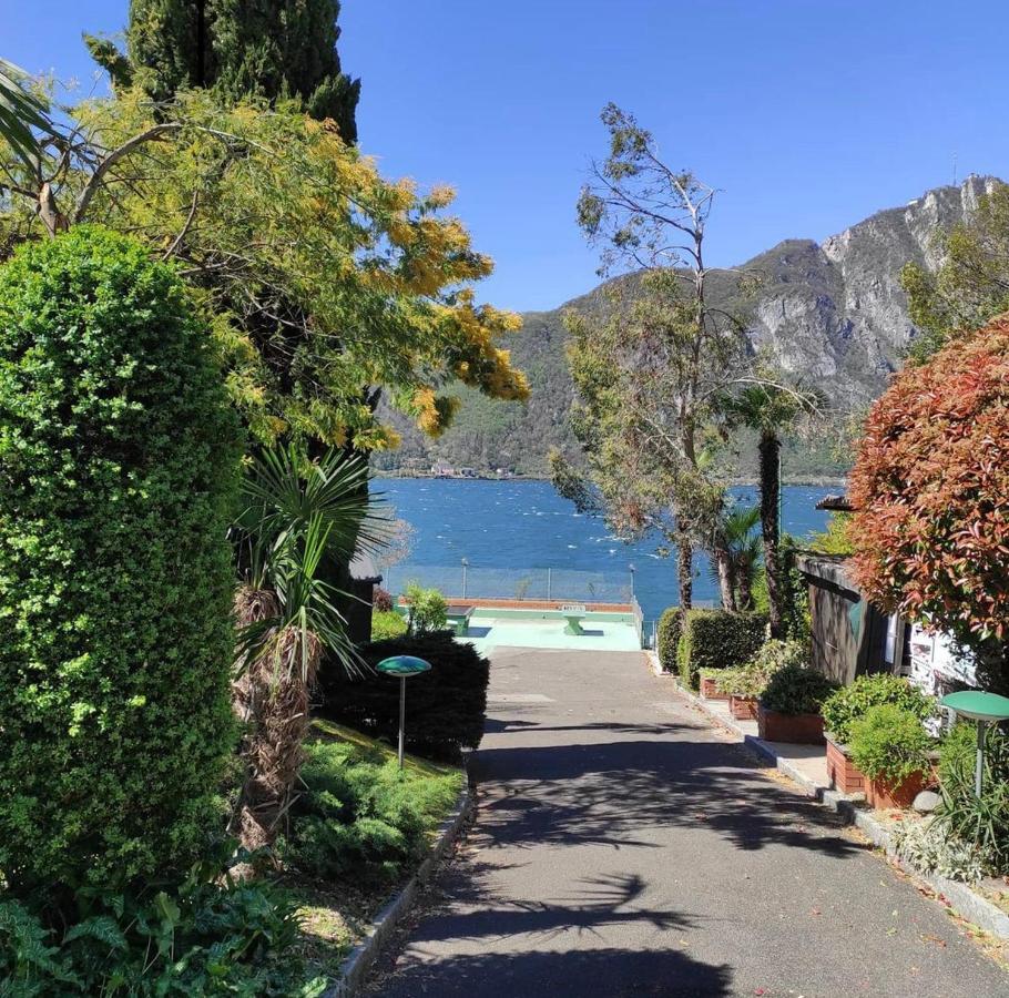 Apartmán Holiday On The Lake Lugano 2 Bissone Exteriér fotografie